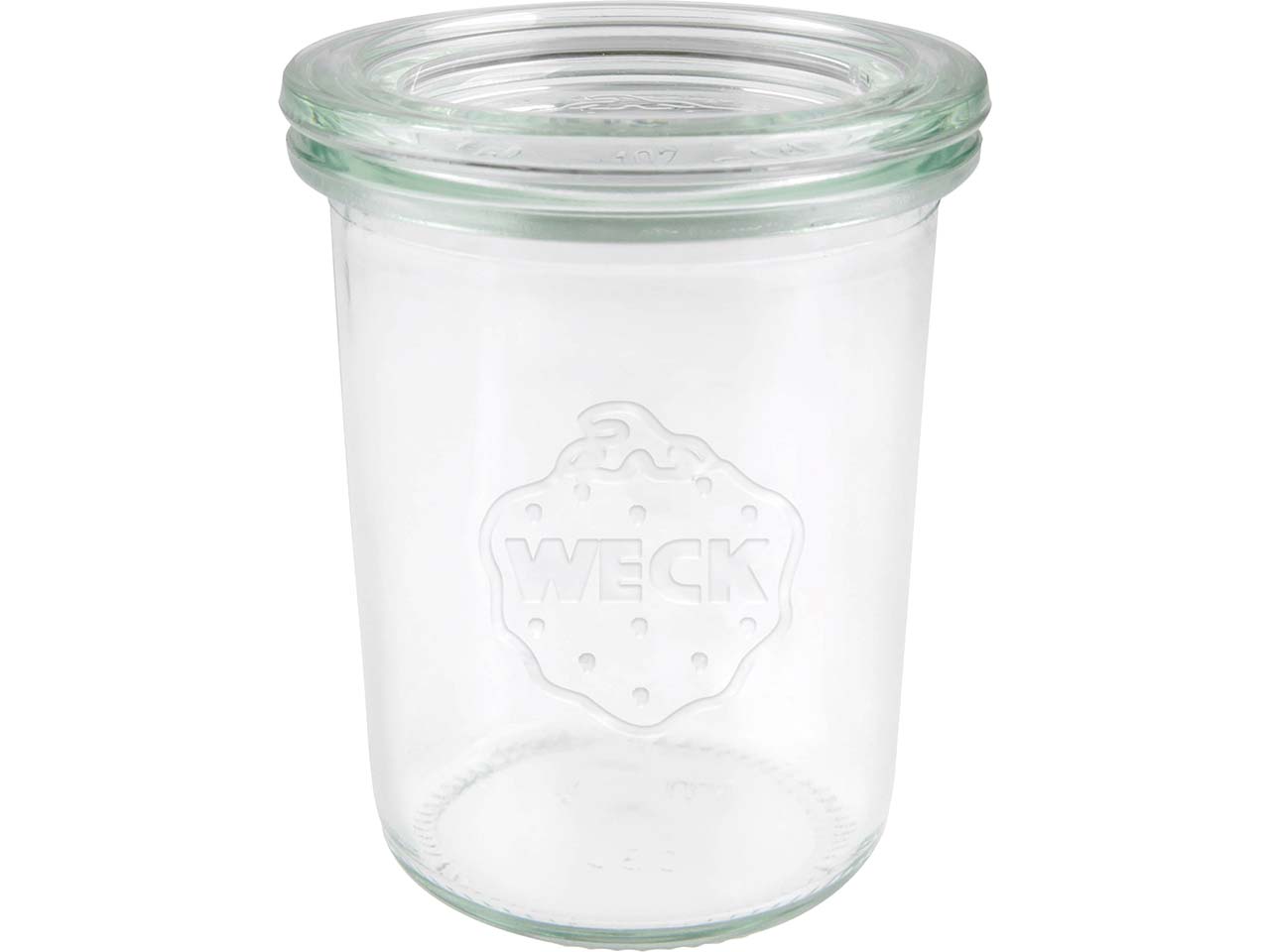 Weck Mini-Sturzglas, Einmachglas mit Deckel, 160 ml, 8 cm x Ø 6 cm