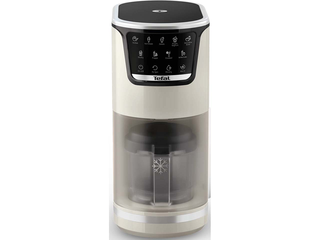 TEFAL Eismaschine "DOLCI" mit 10 Programmen, weiß