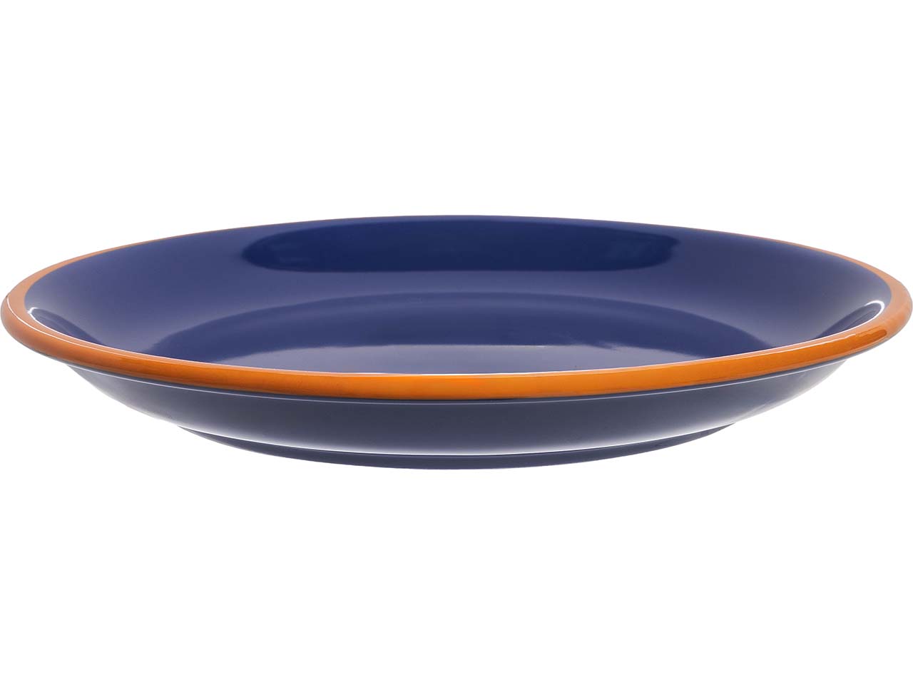 tranquillo Teller "COLOURI" aus Steinzeug, Ø 20,5 cm, blau