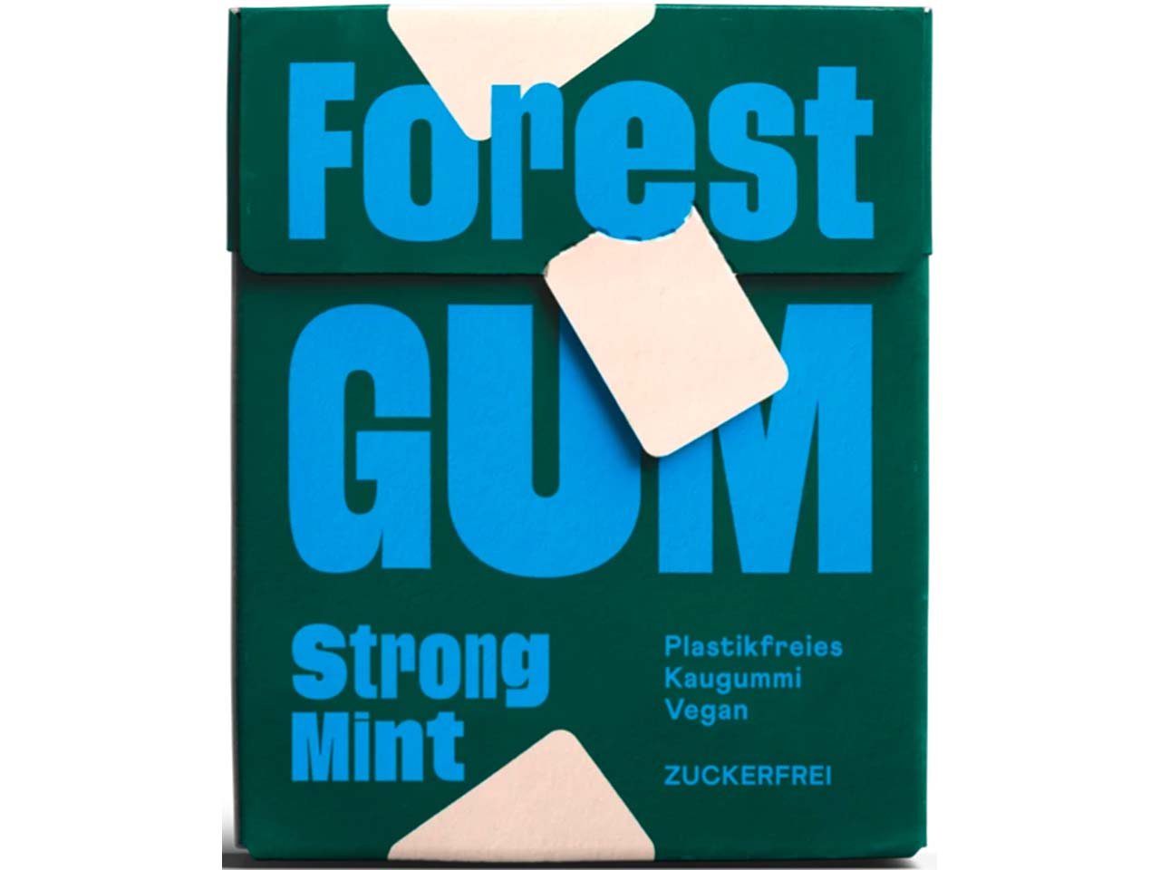 FOREST GUM Kaugummi Strong Mint