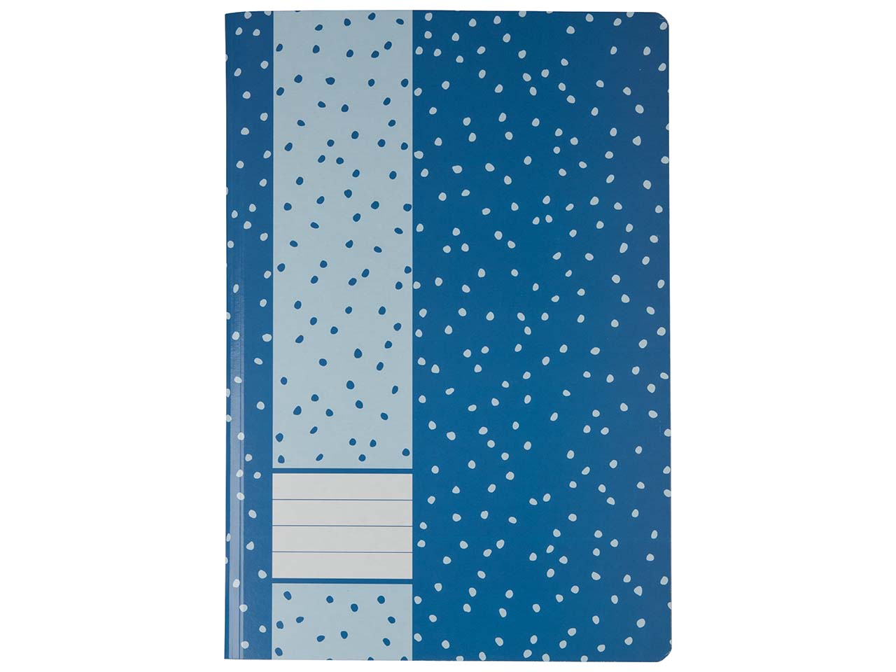 Schnellhefter "color-points" DIN A4 aus Recyclingkarton 400 g/m², blau