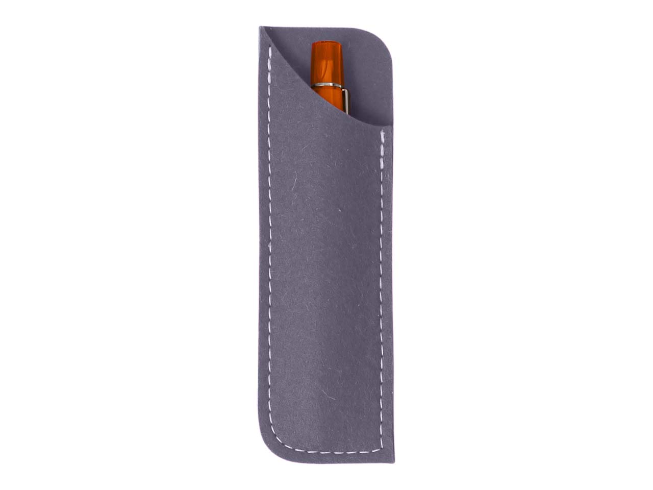 Stifte-Etui 'Jan' aus Filz hellgrau