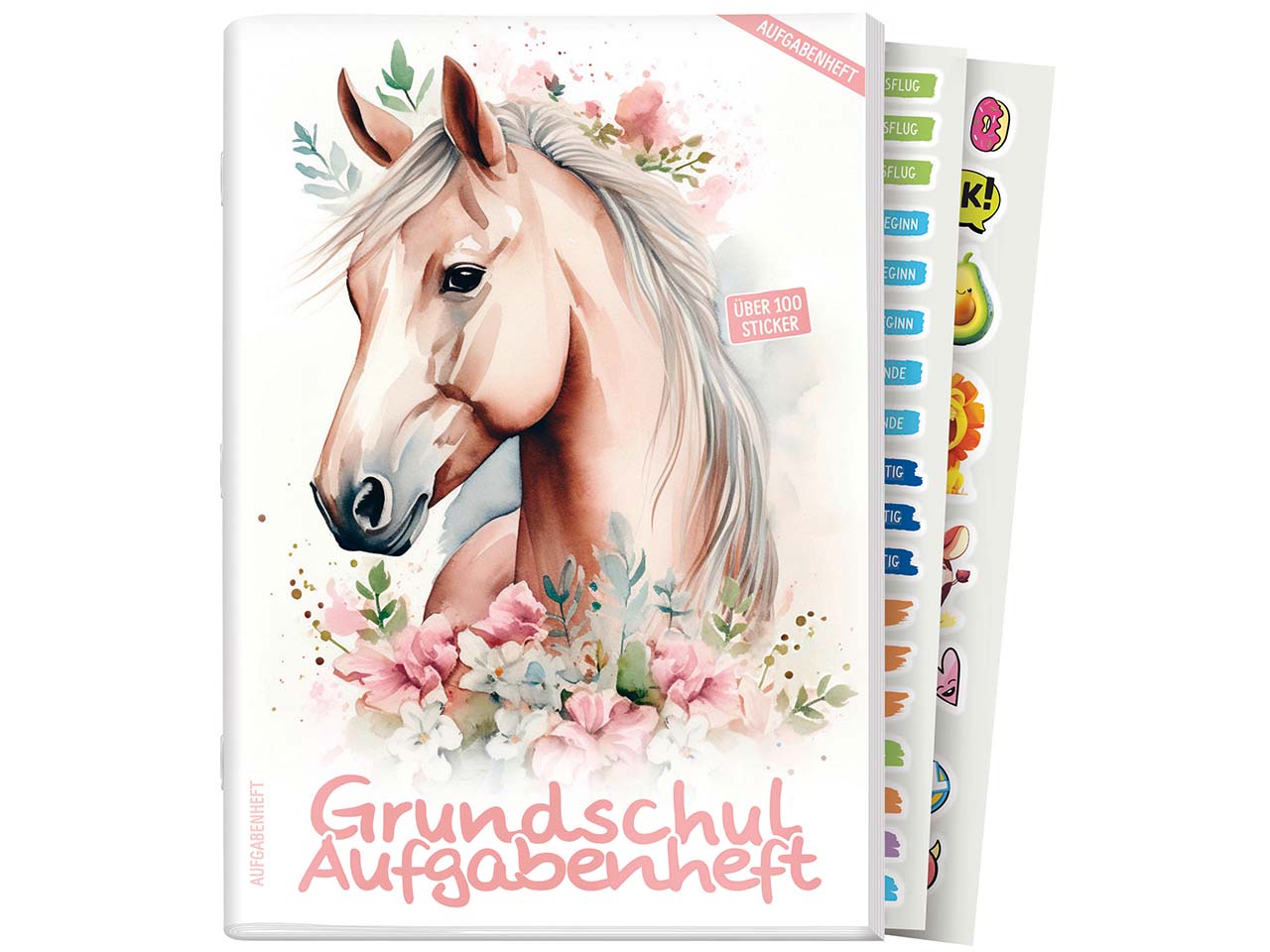 Häfft Grundschul-Aufgabenheft DIN A5, Pferd