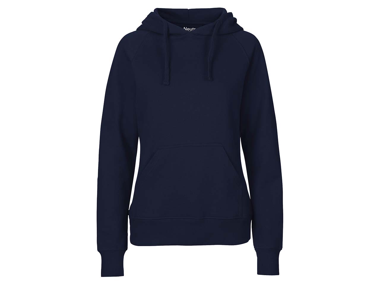 Neutral Bio-Damen-Hoodie navy, Gr. XS