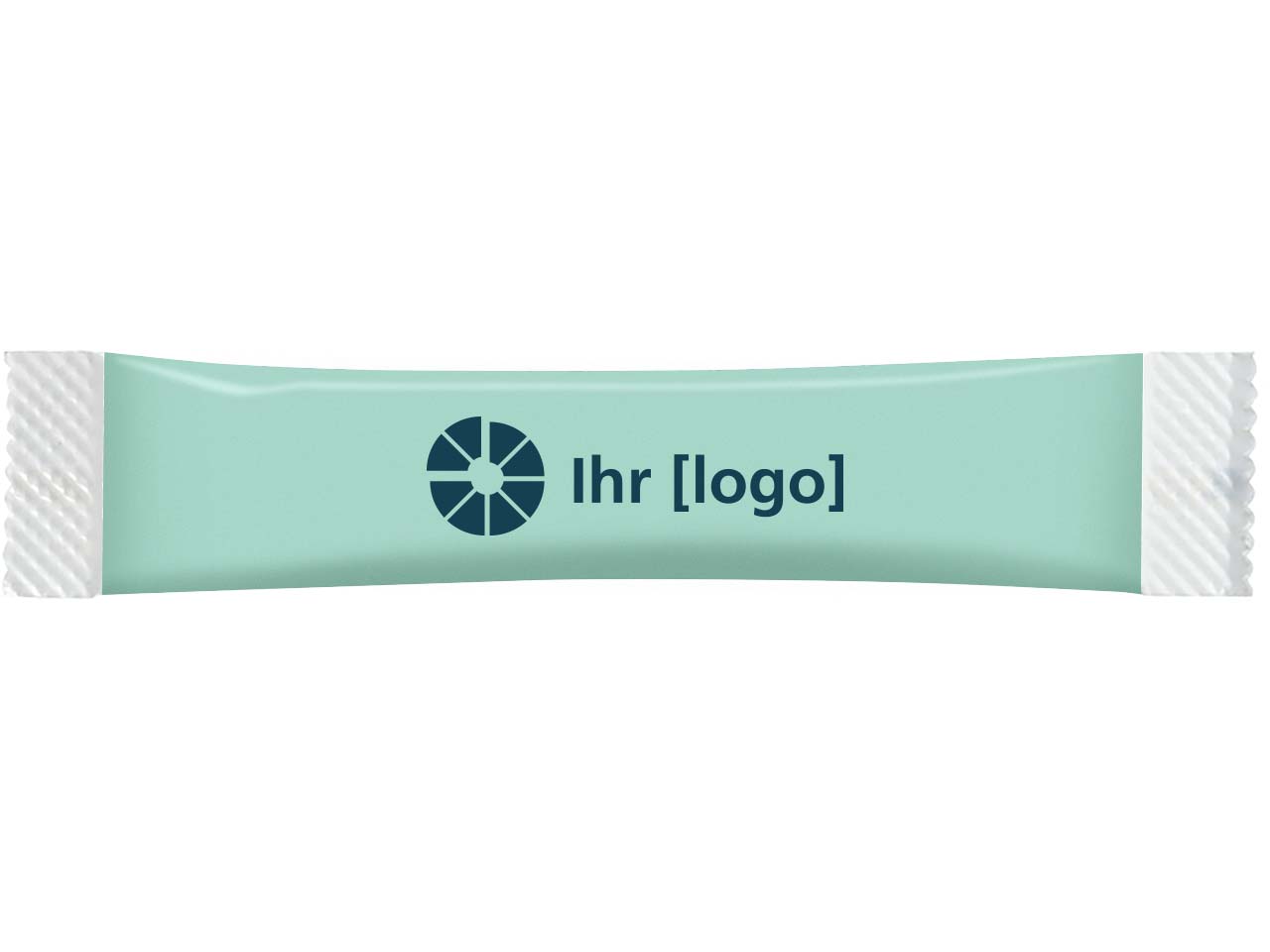 Zuckerstäbchen mit braunem Bio-Rohrzucker inkl. individuellem Aufdruck, 4 g