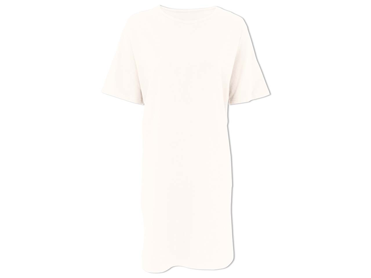 Living Crafts Bio-Damen-Nachthemd "Berit" mit Rundhalsausschnitt, natur, Gr. XL