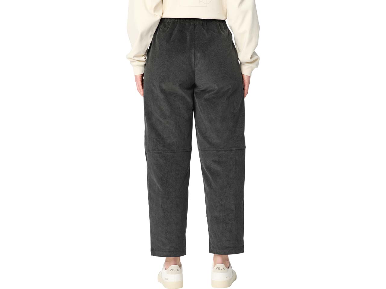 VAUDE Damen-Cordhose "Najun" mit teilelastischem Bund, graphite, Gr. 36