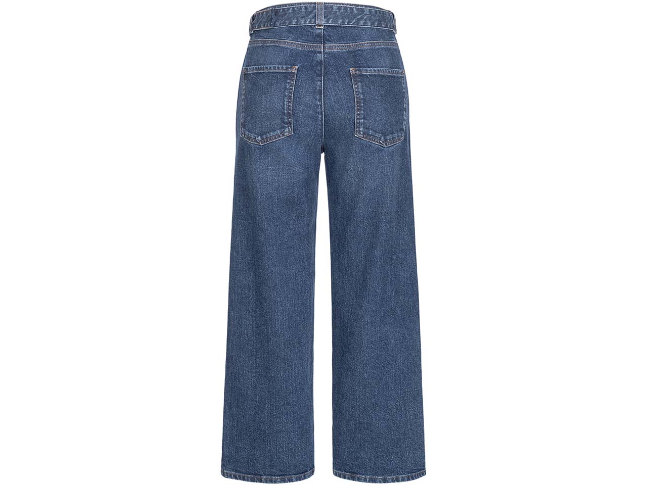 Feuervogl Bio-Damen-Culotte 'Flora' mit Gürtel, medium blue, Gr. 44