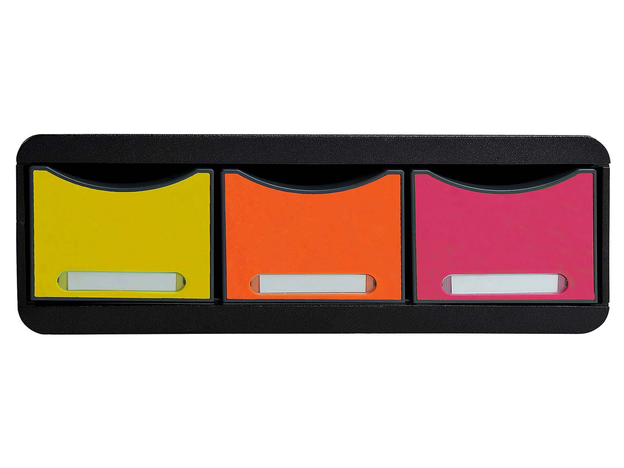 Exacompta Schubladenbox "Iderama", 3 kleine Schubladen, regenbogen