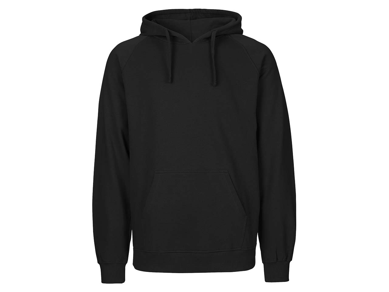 Neutral Bio-Herren-Hoodie black, Gr. L