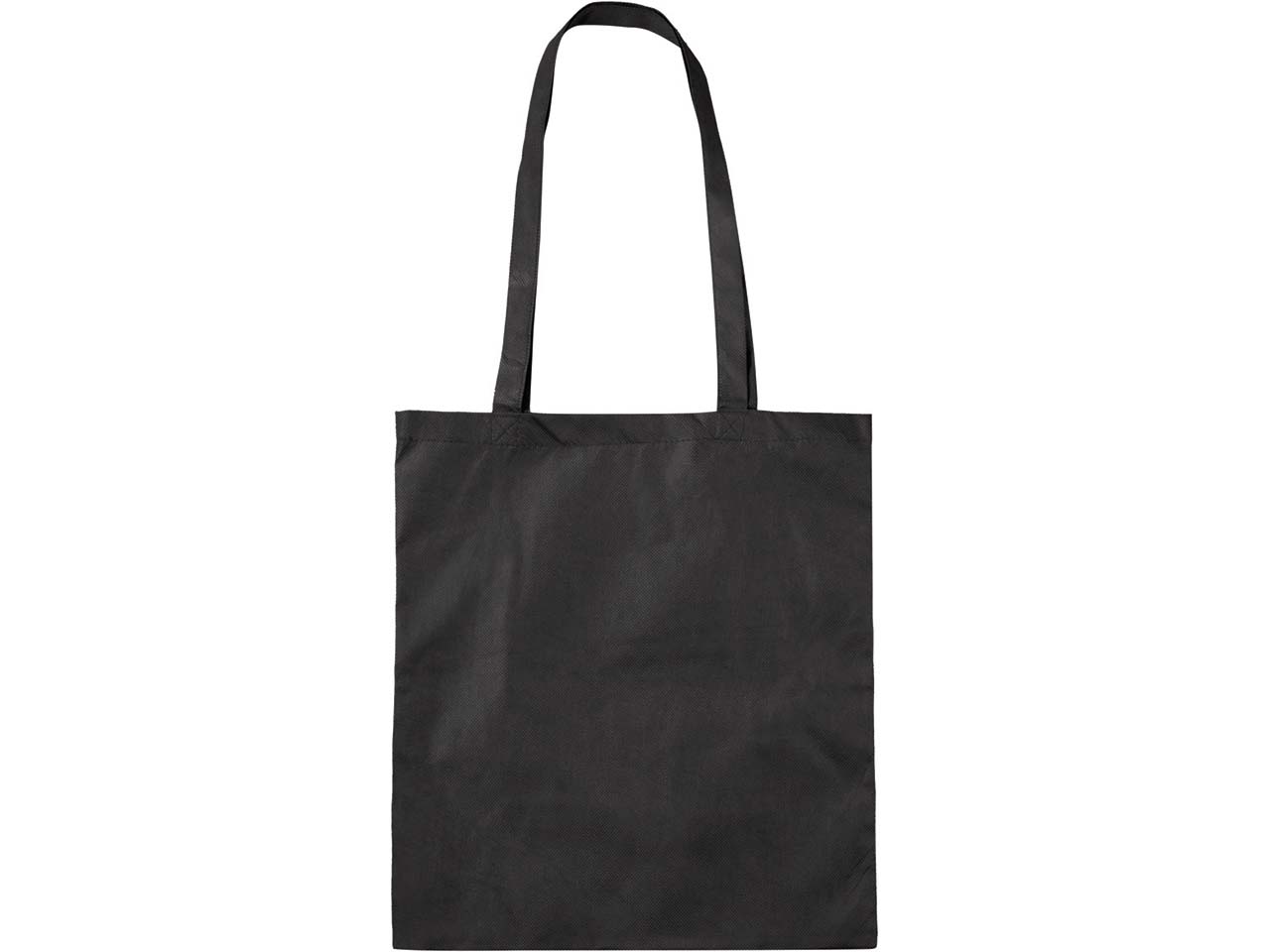 PP-Taschen, schwarz, 38x42 cm mit zwei langen Henkeln