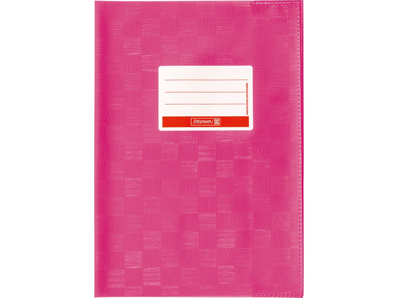 BRUNNEN Heftumschlag aus Polypropylen DIN A4, pink