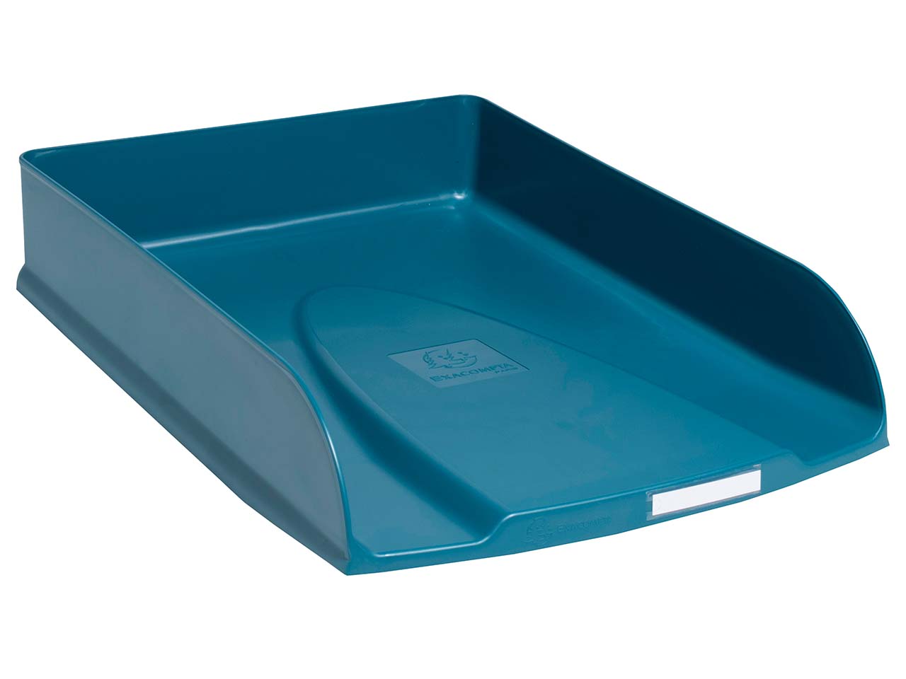 6 Exacompta Briefablagen Combo Styli "NeoDeco", DIN A4+, blaugrün