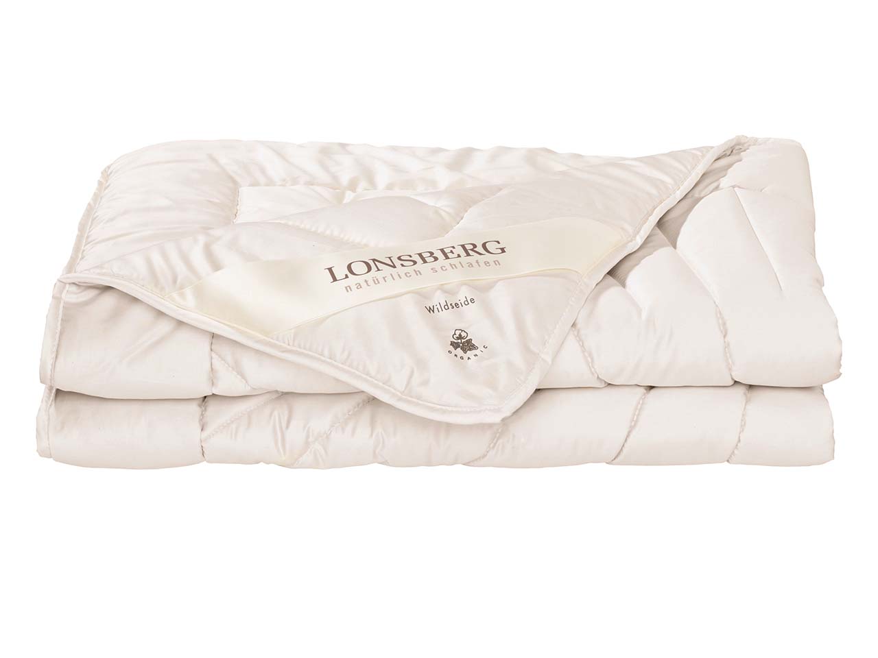 Lonsberg Bettdecke "Luxor Plus" Wildseide, 200 x 220 cm