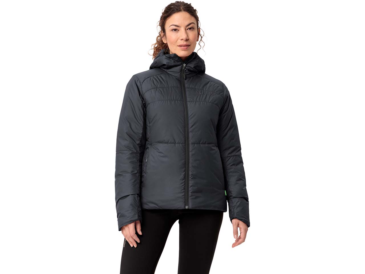 VAUDE Damen-Steppjacke 'Neyland Insulation' mit 2 Fronttaschen, phantom black, Gr. 40