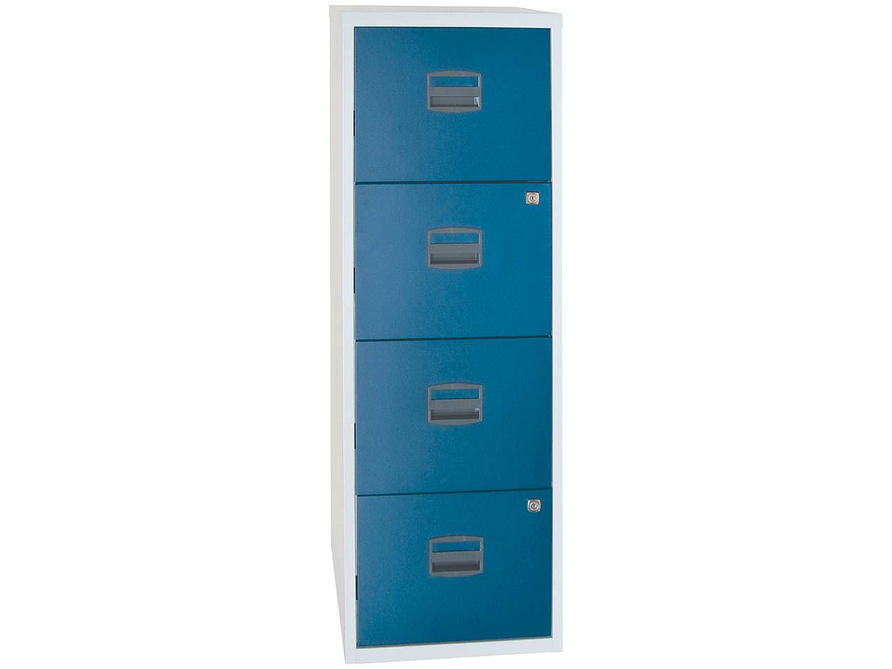 Bisley Home Container 4 HR Schübe grau/blau