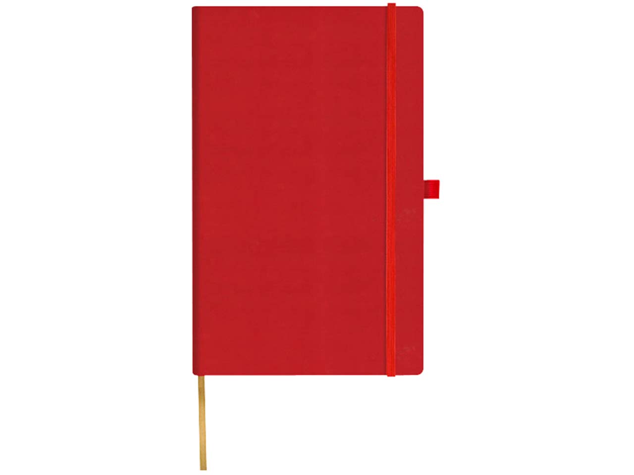 Notizbuch 'Aporo' kariert, medium, hellrot