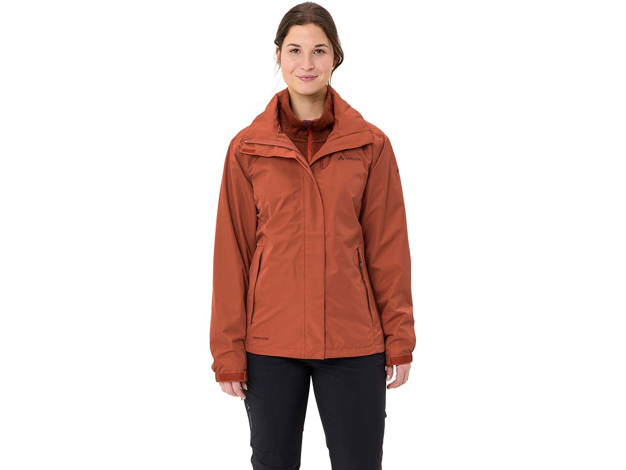VAUDE Damen-Outdoorjacke 'Escape Light Jacket' mit separatem Kragen, buckeye, Gr. 40