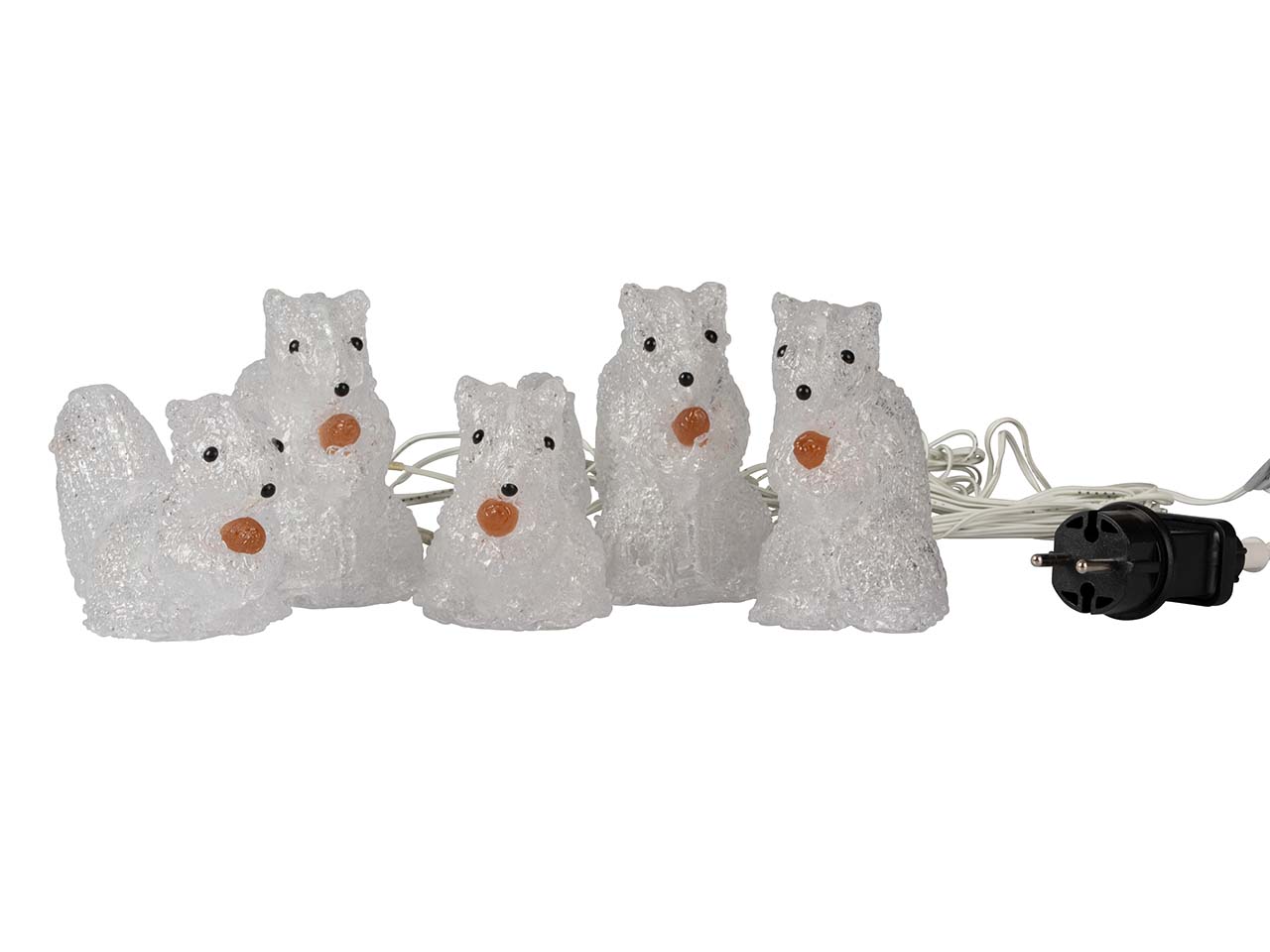 Konstsmide LED-Dekolicht 5er-Set "Eichhörnchen" 40 Dioden