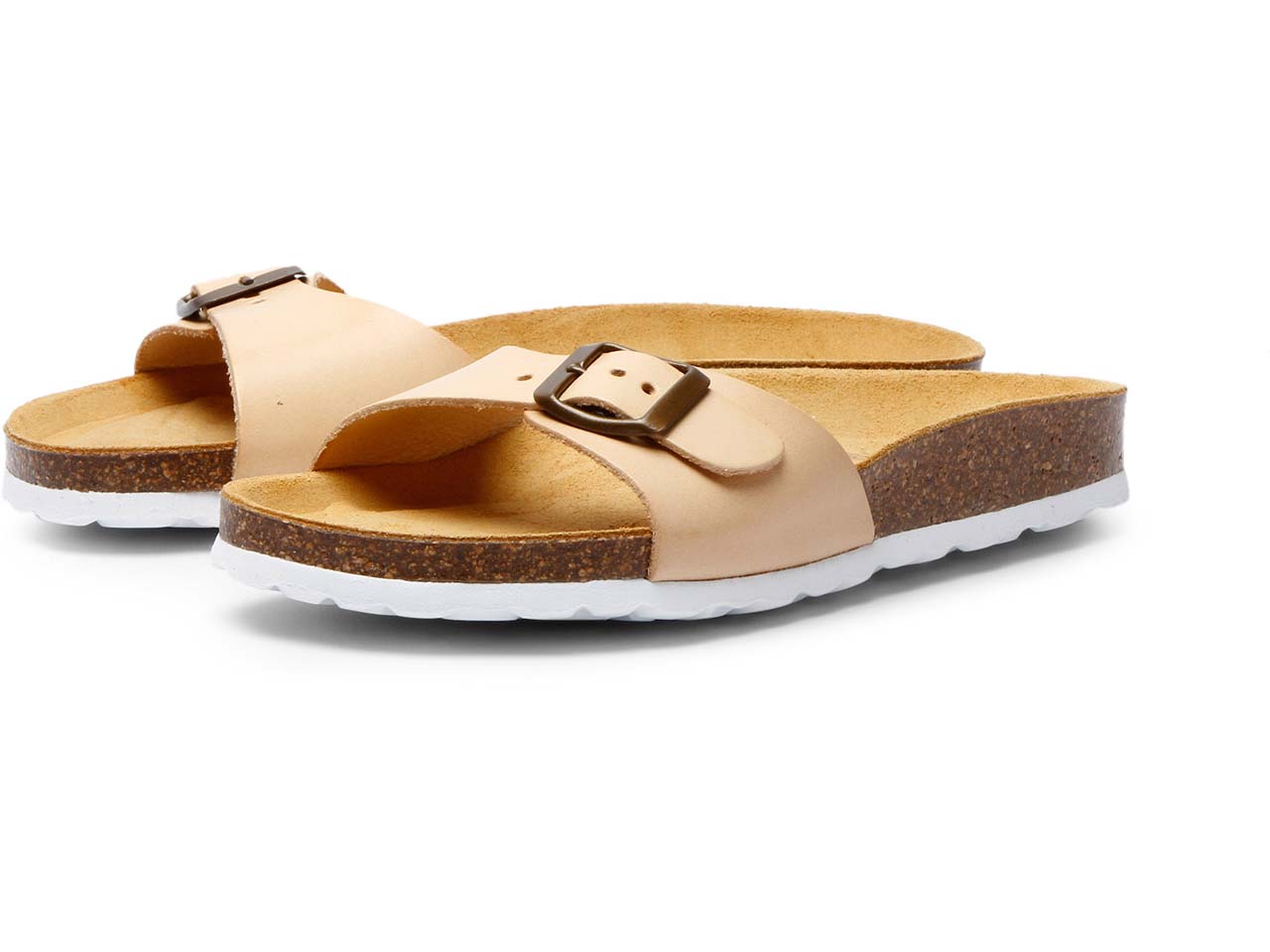 GRAND STEP SHOES Damen-Sandalen "LINDA" mit verstellbarem Riemen, sand, Gr. 41