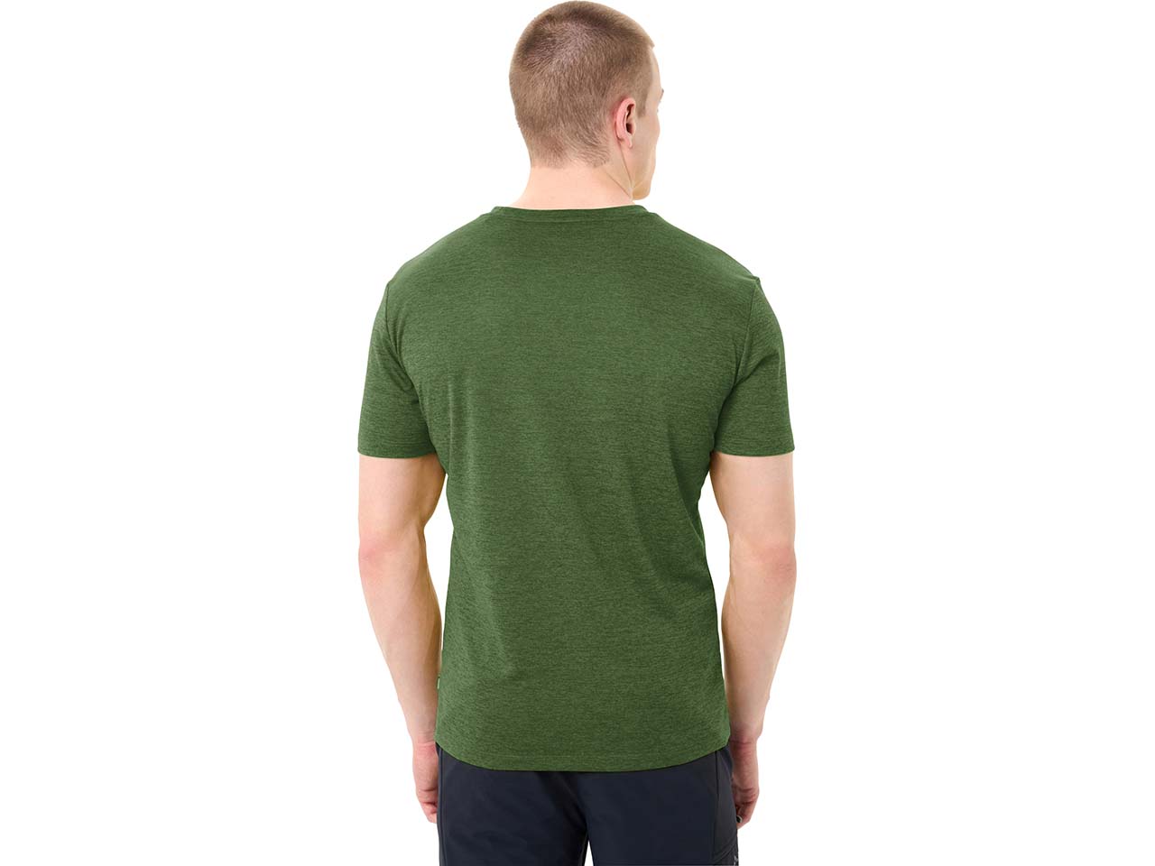 VAUDE Herren-T-Shirt "Essential" mit Rundhalsausschnitt, thyme, Gr. XL
