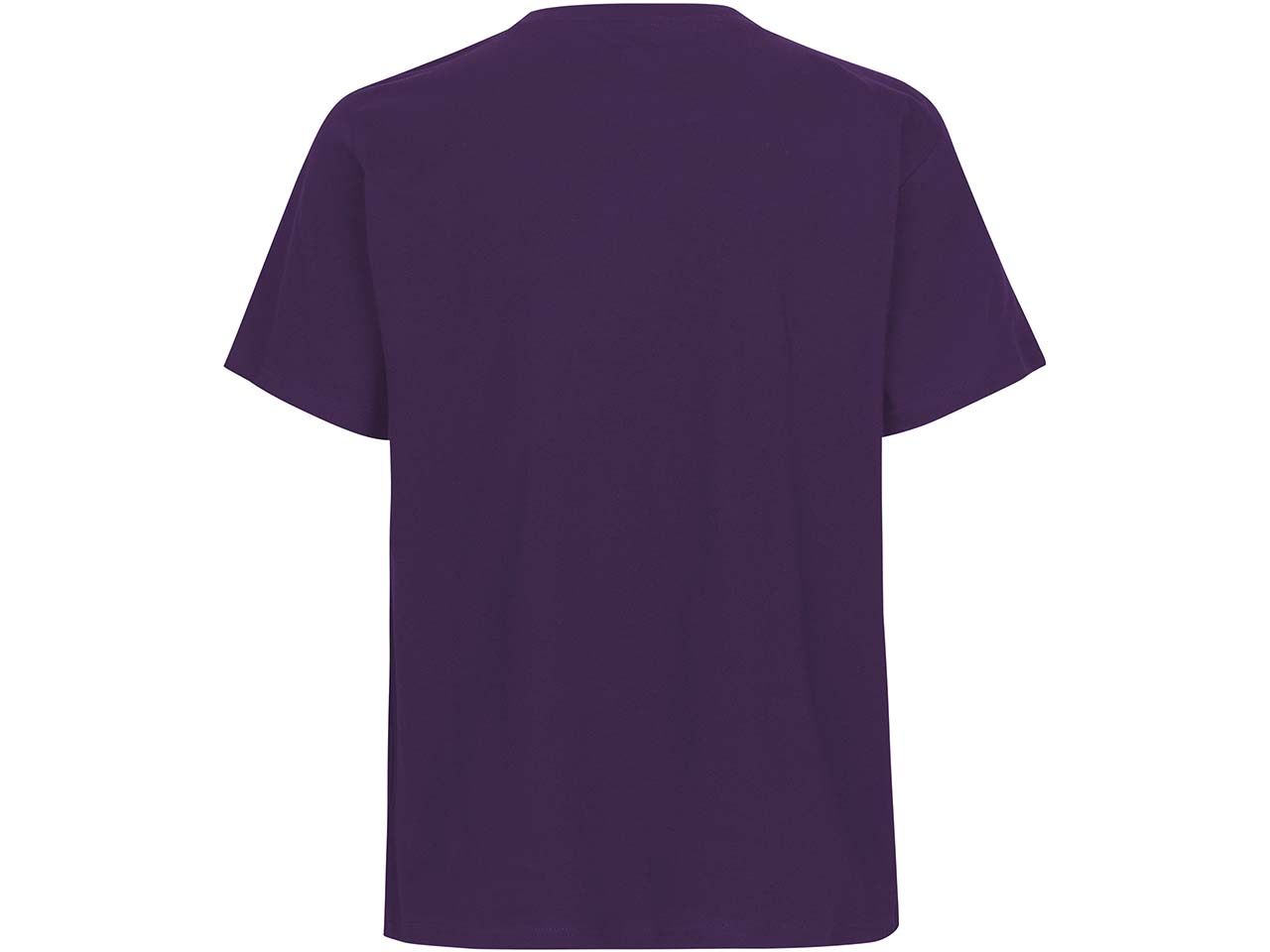 Neutral Bio-Unisex-T-Shirt mit Rundhalsausschnitt, purple, Gr. L