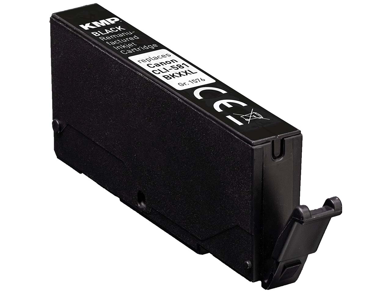 KMP Tintenpatrone ersetzt Canon CLI-581BK XXL schwarz