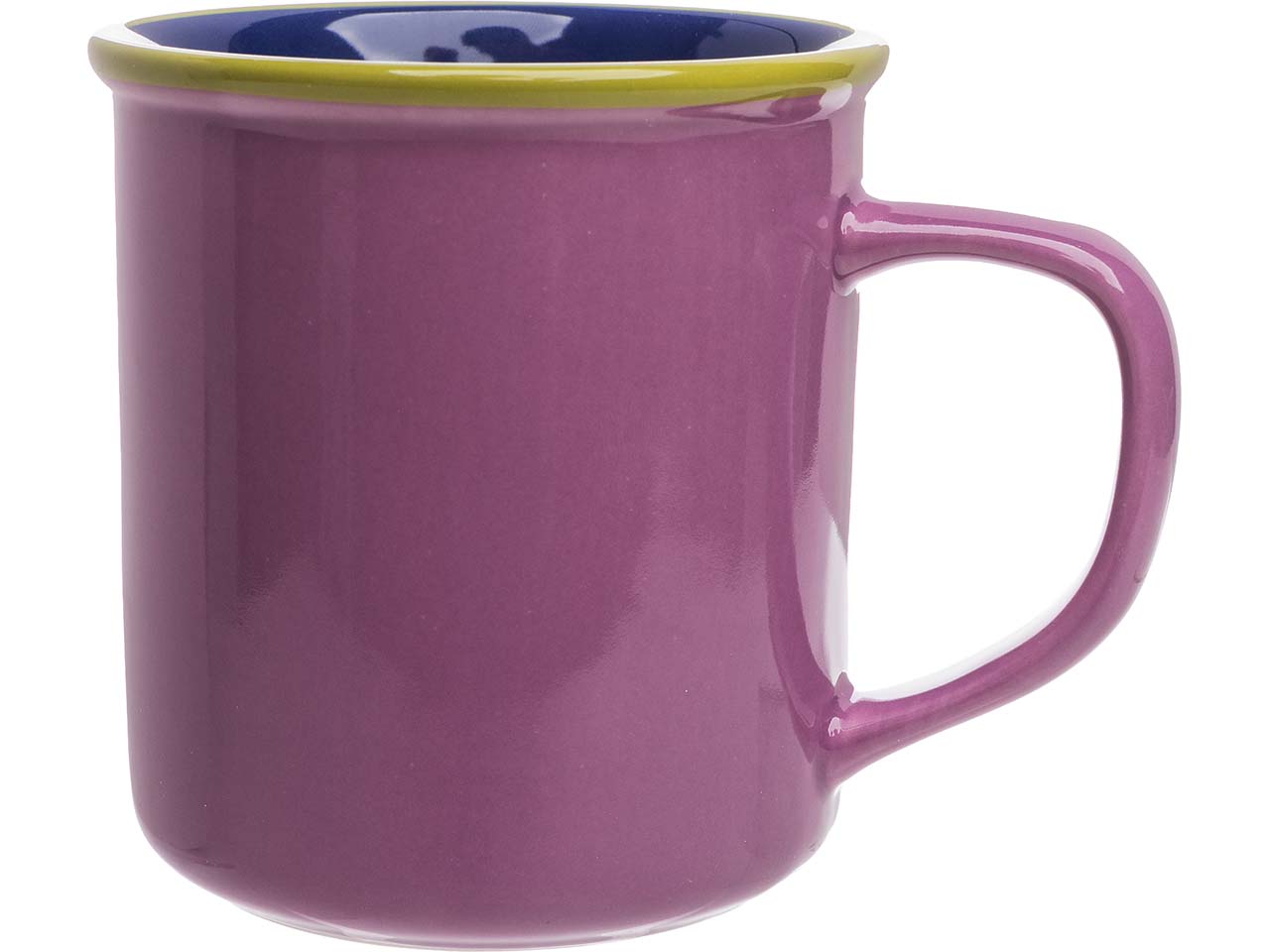 tranquillo Tasse "COLOURI" aus Steinzeug, 370 ml, violett