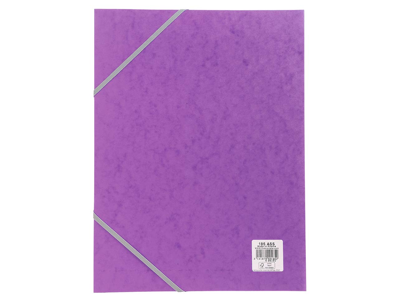 25 Exacompta Archivboxen, Colorspan, 425 g/m², DIN A4, 3 Klappen, RB 25 mm, violett