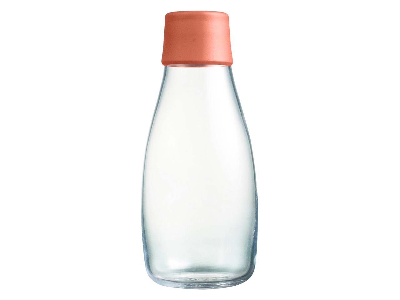 retap Trinkflasche 0,3 l aus Glas peach
