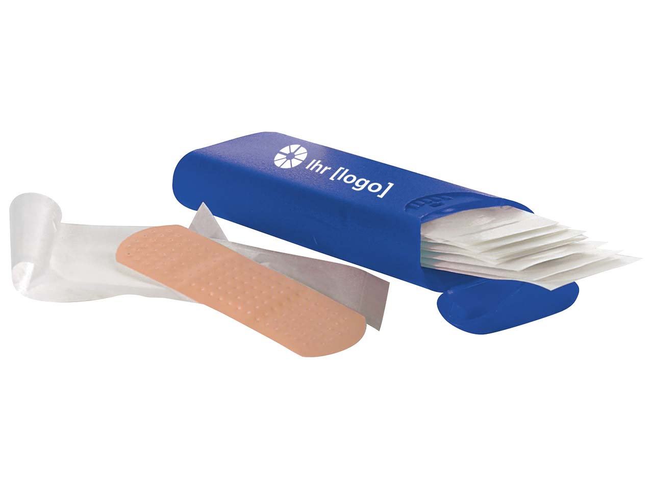 Pflasterset 'CareCard' blau mit 10 Pflaster
