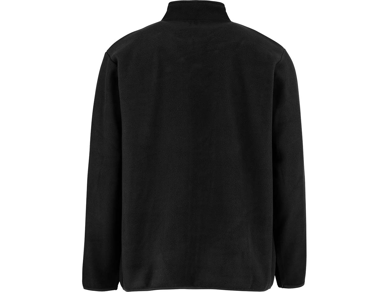 Neutral Unisex Fleecejacke aus recyceltem PE, schwarz, Gr. M