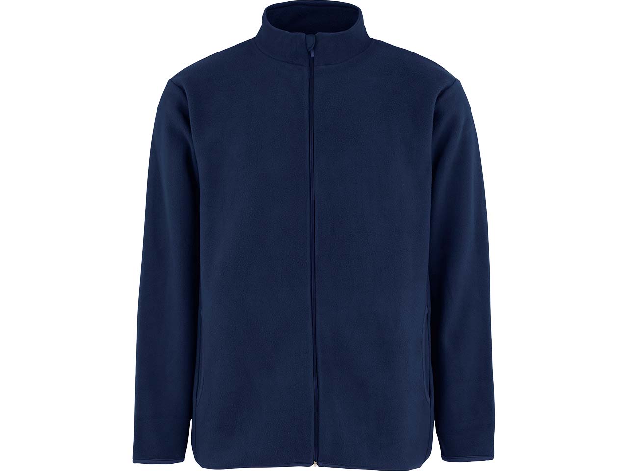 Neutral Unisex Fleecejacke aus recyceltem PE, navy, Gr. XL