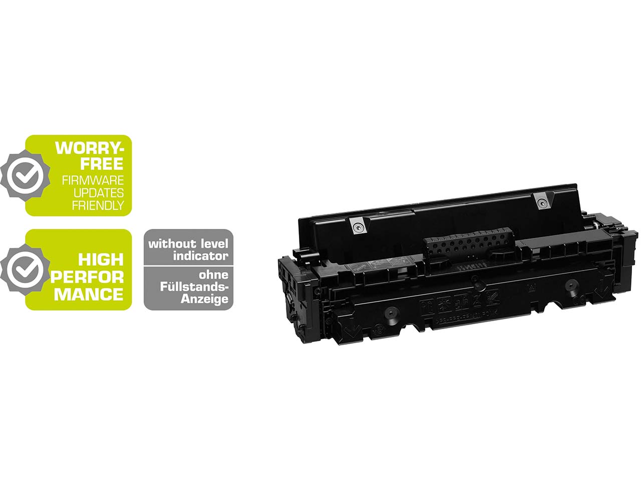 KMP Druckkassette ersetzt hp W2030A, Nr. 415A schwarz
