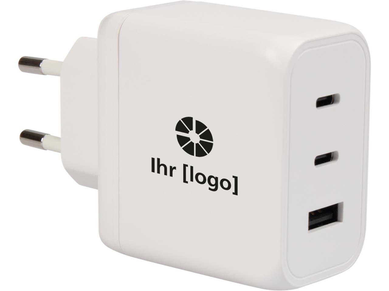 USB-Ladegerät "POWER CUBE 65" weiß