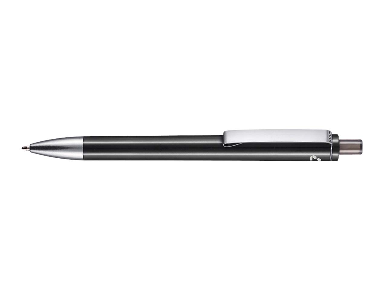 RITTER PEN Kugelschreiber 'EXOS RECYCLED' schwarz recycled/rauchgrau