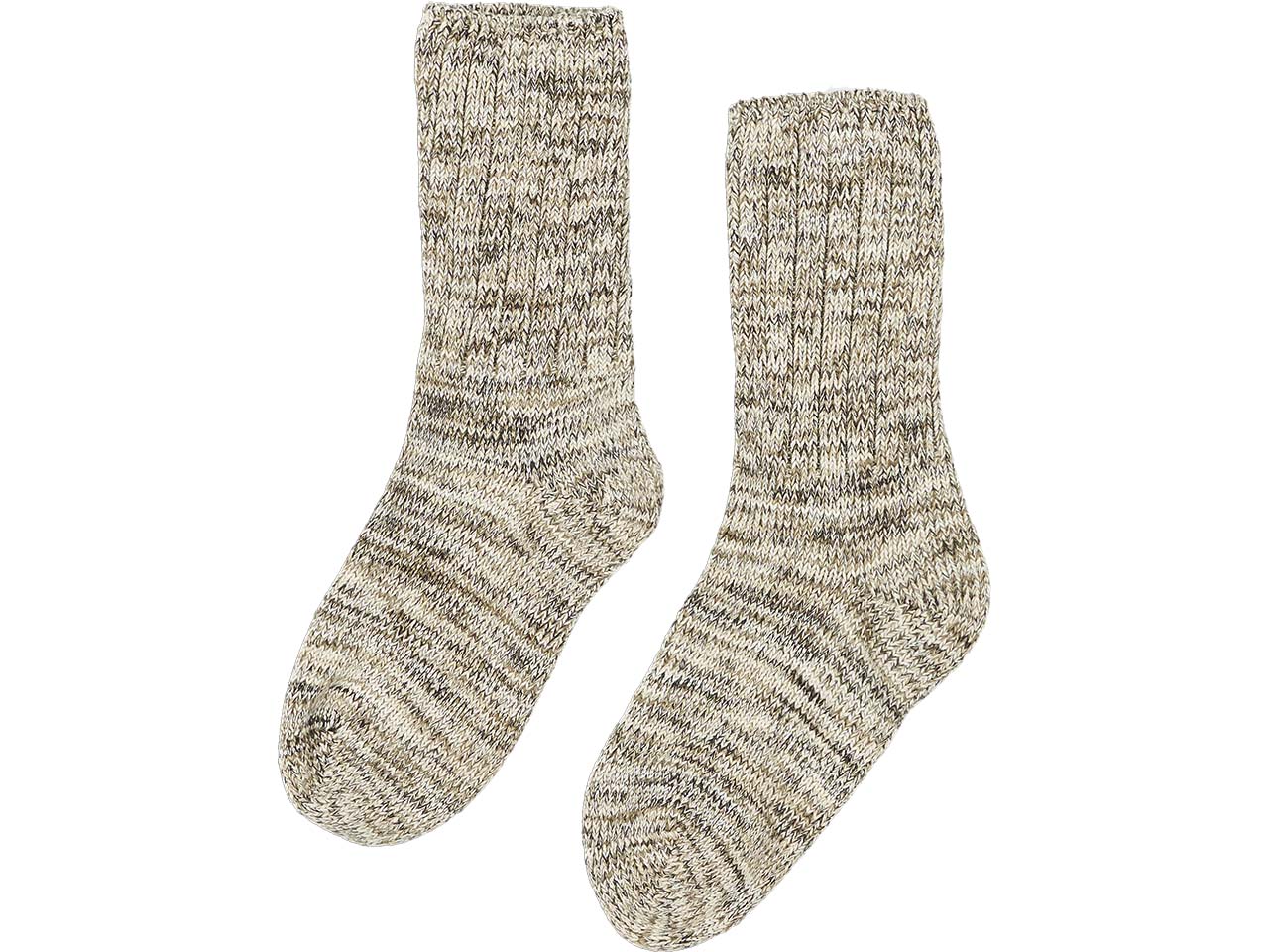 Living Crafts Bio-Unisex-Stricksocken 'LOVIS', winter mouliné, Gr. 39/42