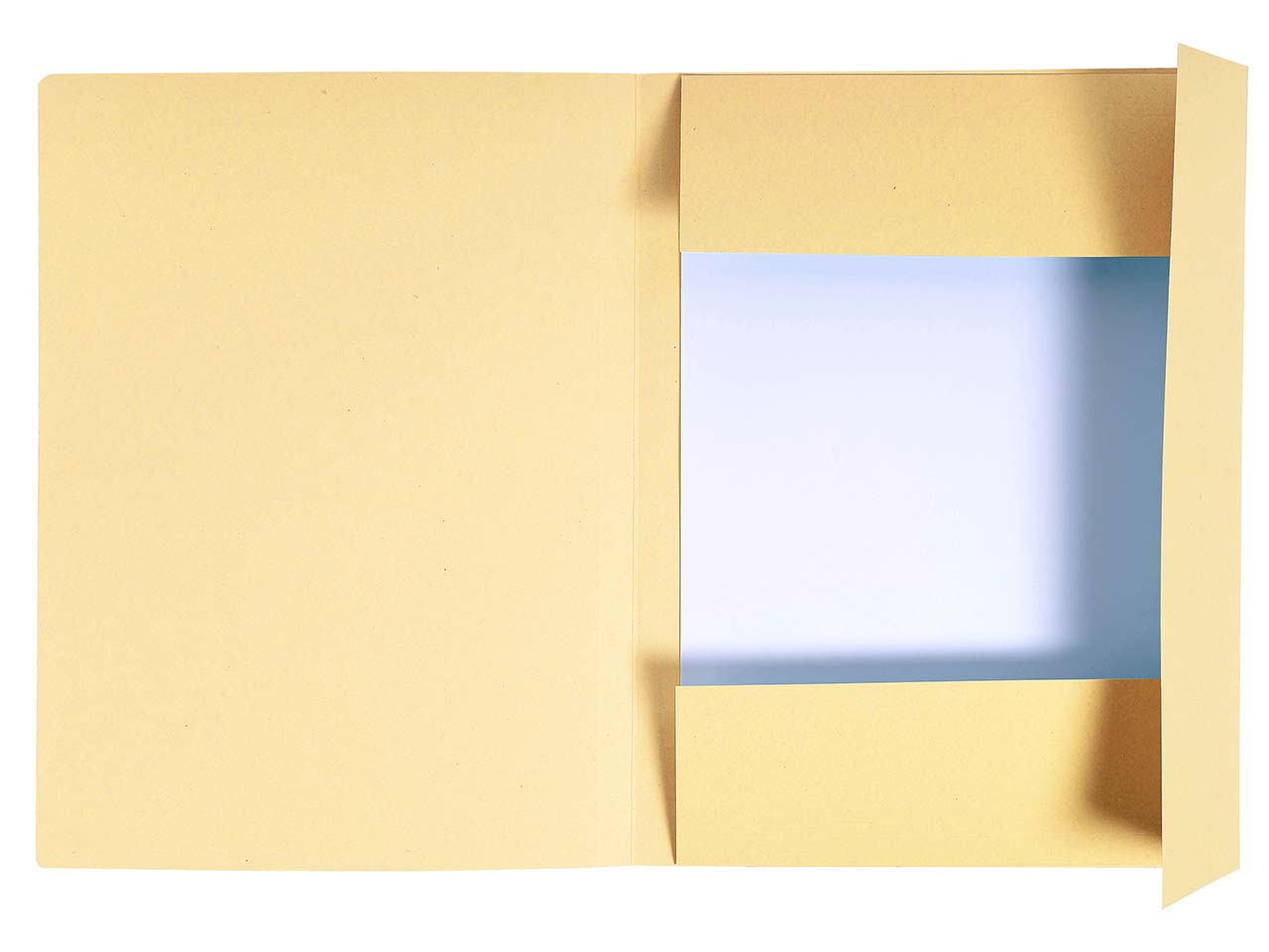 50 Exacompta Aktenmappen "Forever", 3 Klappen, 280 g/m², 245x350 mm für Format Folio, sand