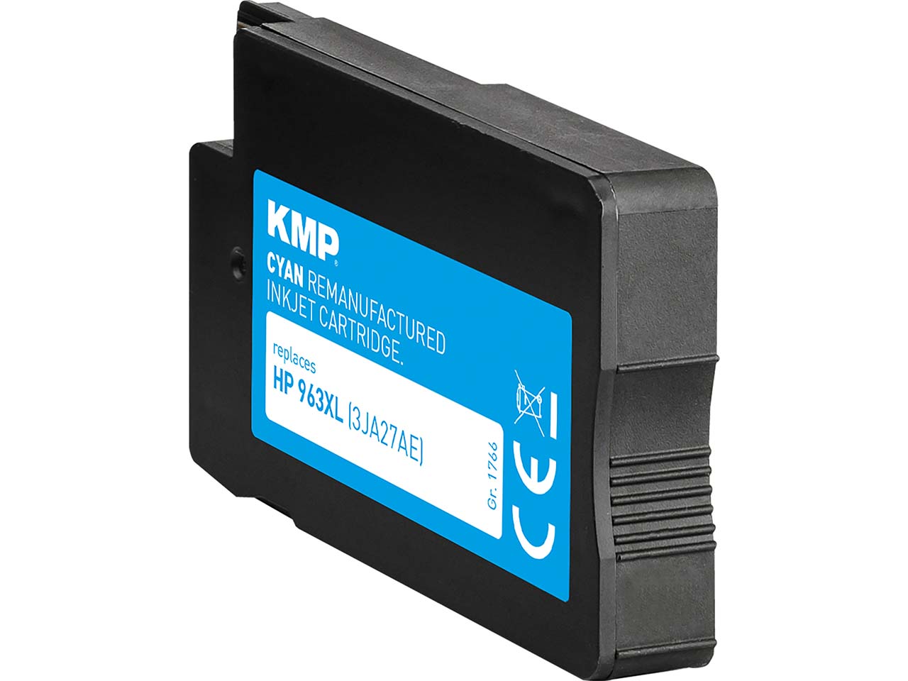 KMP Tintenpatrone ersetzt hp 3JA27AE, Nr. 963XL cyan