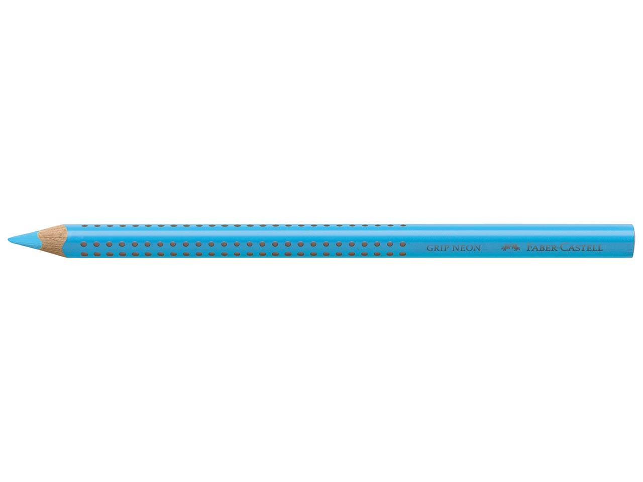 Faber-Castell Trockentextmarker 'Jumbo Grip' neonblau