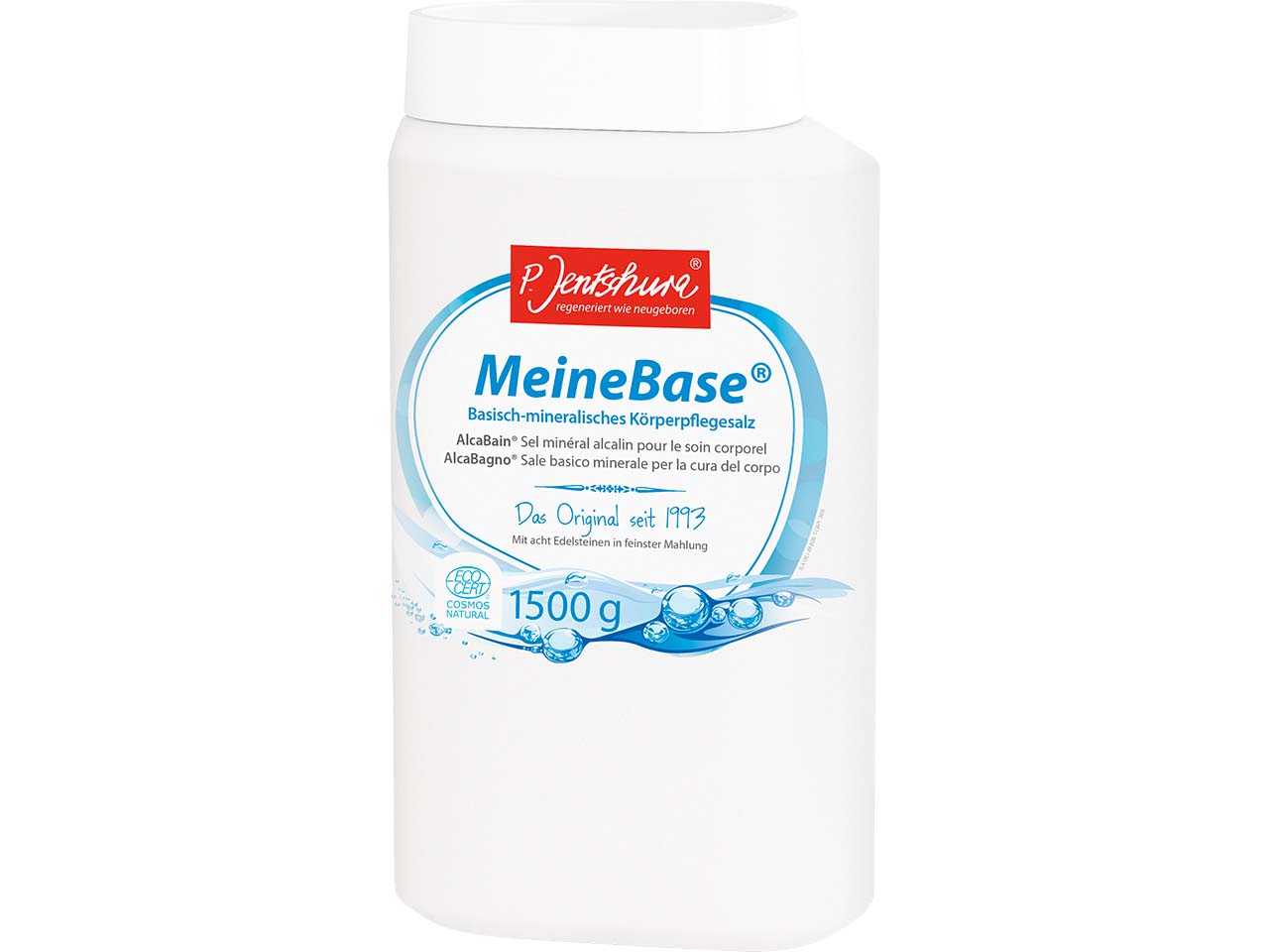 P. Jentschura Bio-Körperpflegesalz "MeineBase" basisch-mineralisch, 1500 g