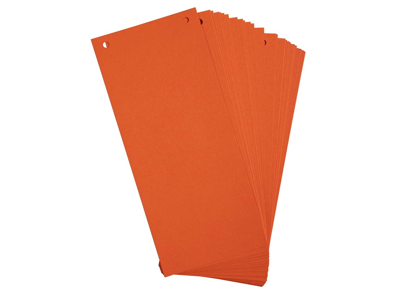 12 x 100 Exacompta Trennstreifen "Forever", 180 g/m², 105 x 240 mm, orange