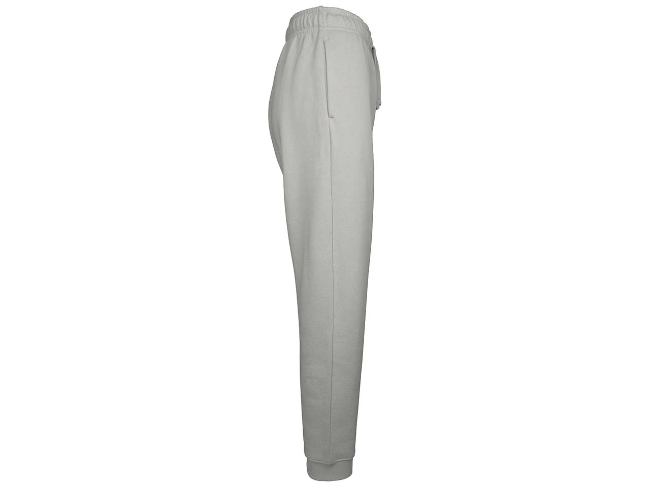 MELA Bio-Damen-Jogginghose "AKESHA" mit Baumwollkordel, grau melange, Gr. S