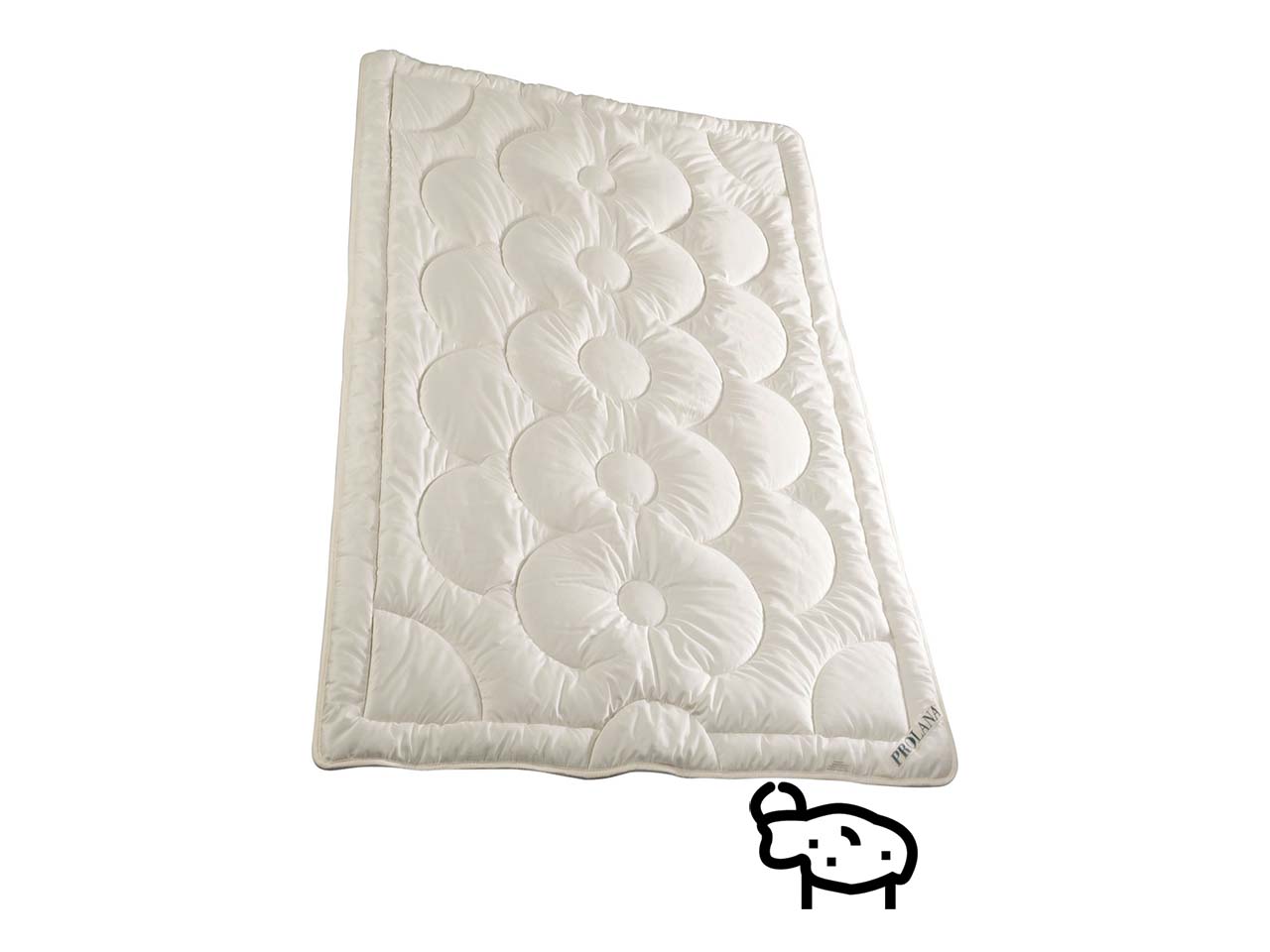 Prolana Sommerdecke VICENZA 200x220 cm 650g Yakhaar