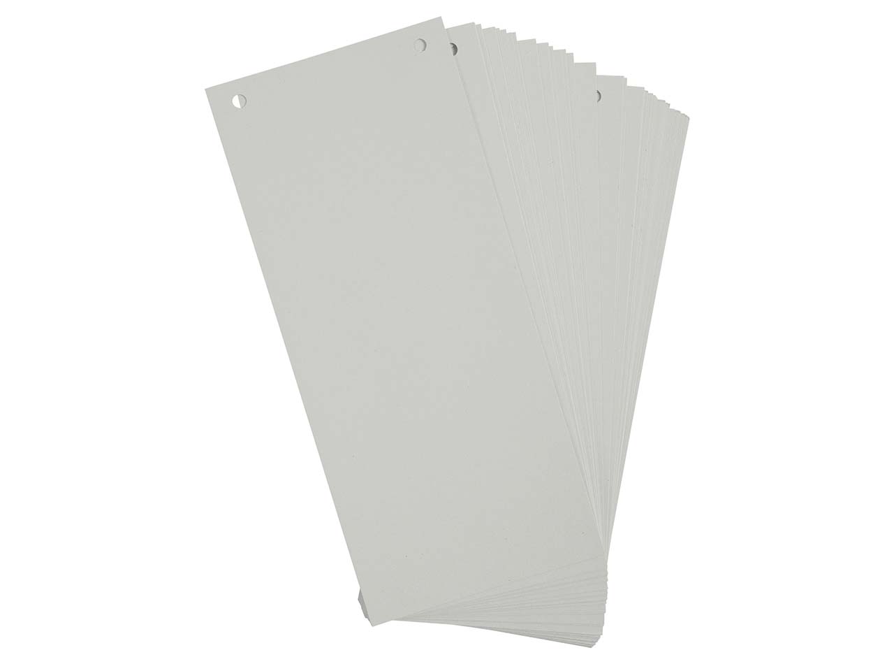 12 x 100 Exacompta Trennstreifen "Forever", 180 g/m², 105 x 240 mm, grau