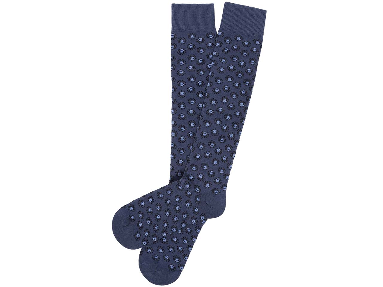 tranquillo Bio-Damen-Kniestrümpfe 'Faniaa', blue sun, Gr. 39/42