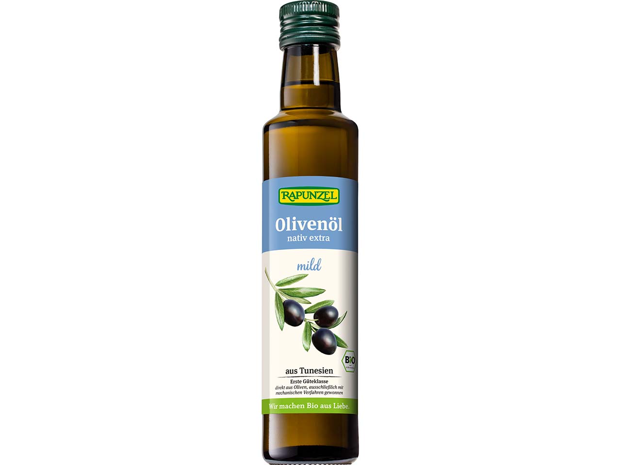 RAPUNZEL Bio-Olivenöl mild, nativ extra, 0,25 l