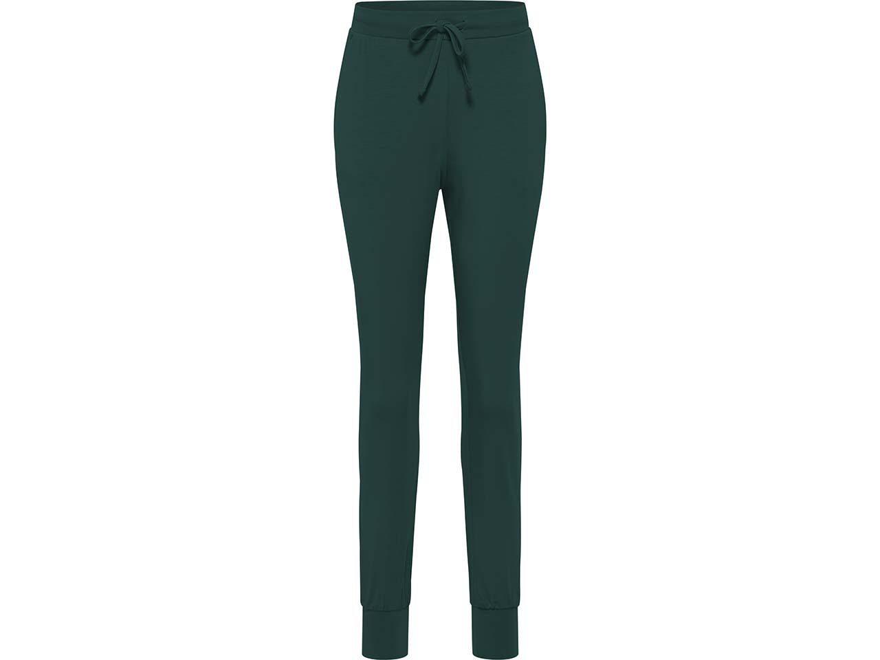 tranquillo Damen-Jogginghose mit Seitentaschen aus Tencel, dark green, Gr. S