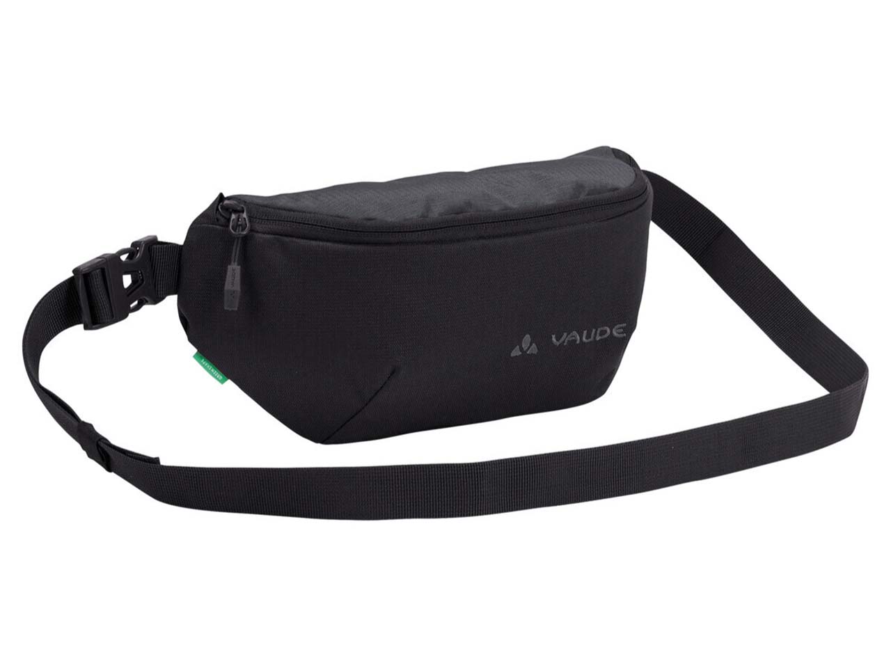 VAUDE Bauchtasche 'WegaMove' mit separatem hinterem Reißverschlussfach, black