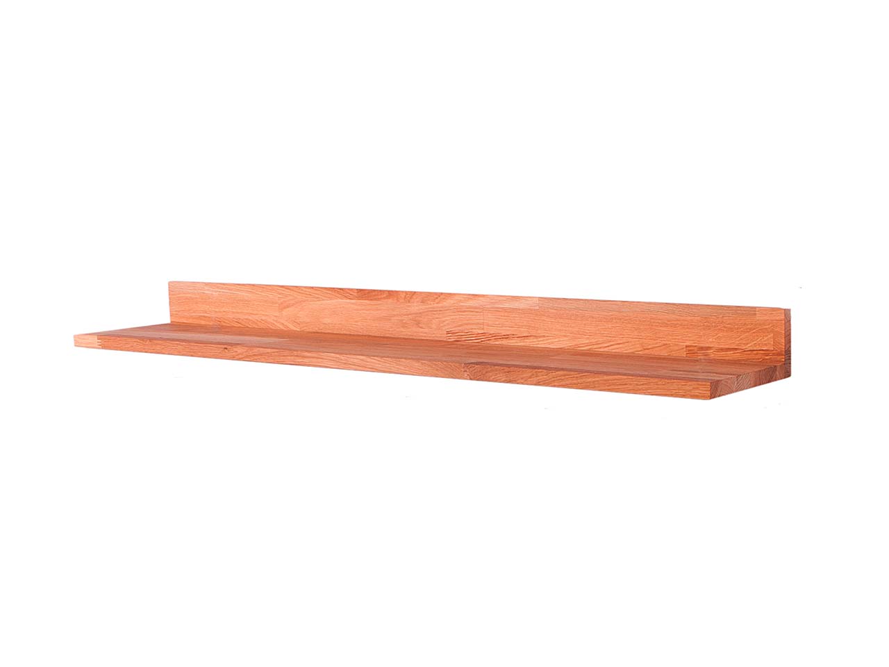 Wandregal "KALLE" B 100 cm x T 20 x H 8 cm, Eiche geölt